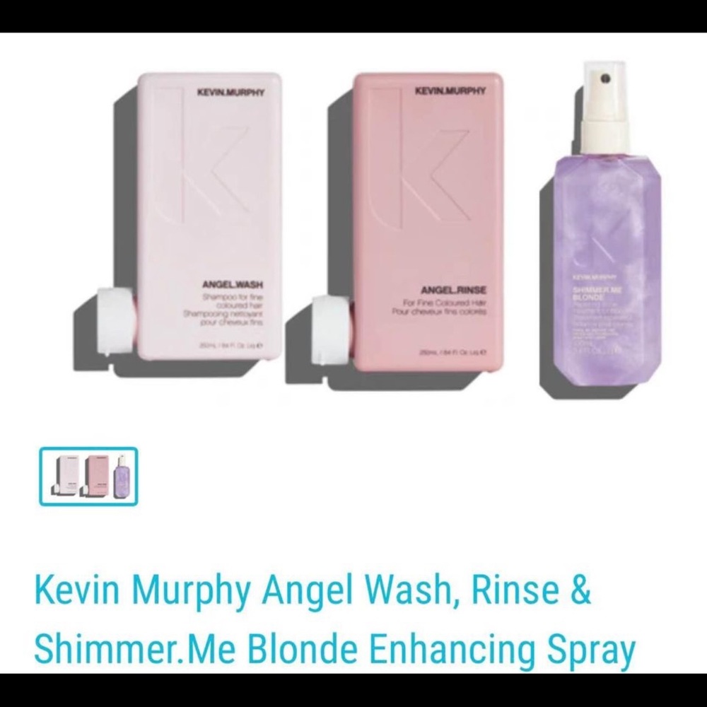 Kevin Murphy Shampoo, Conditioner and Shimmer Spray